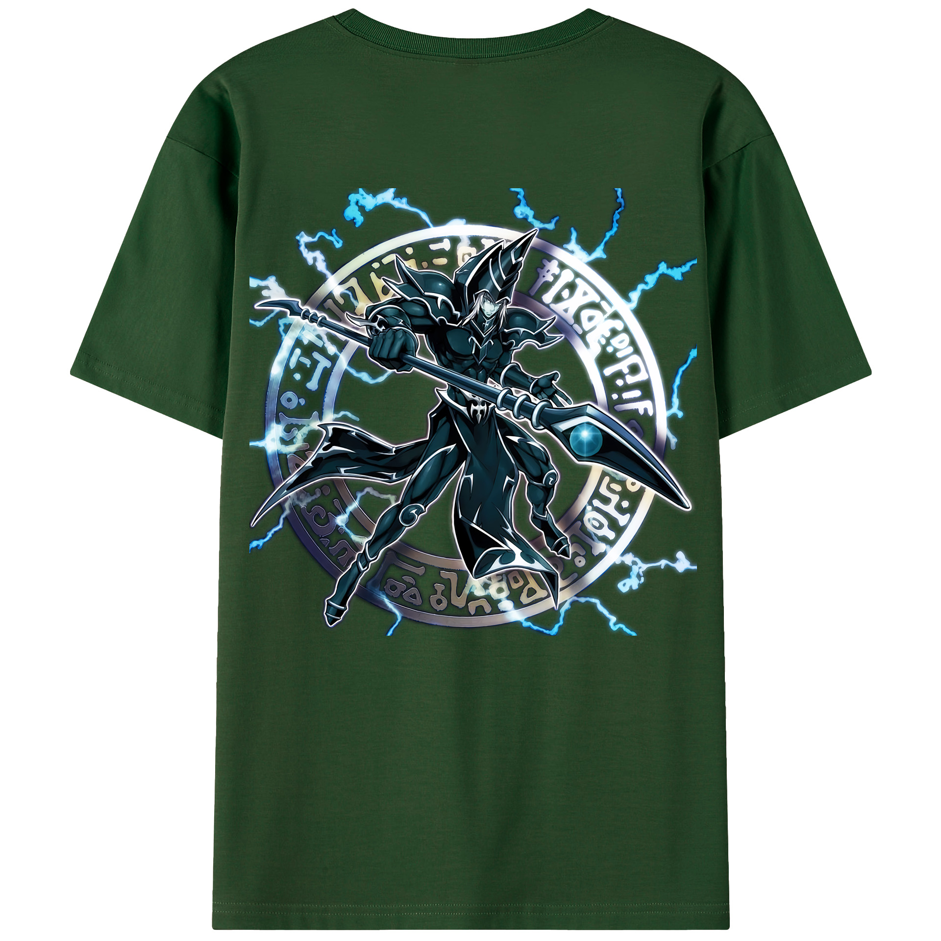 （画像用） 遊☆戯☆王 Yu-Gi-Oh! 綿100％半袖Tシャツ（背面プリント）